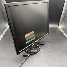 Dell LCD Monitor 19in E198FPf 1280 x 1024 - VGA  Power Cord - Working 