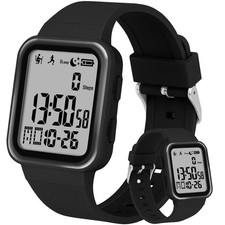 Digital for Mens Womens, Fitness Tracker with EL Backlight No App/Required, S...