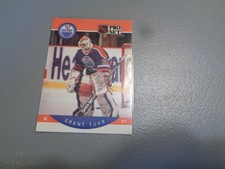 1990-91 Pro Set Hockey Grant Fuhr Edmonton Oilers #82 HOF