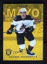 2021 Upper Deck Fleer Ultra Rookies Gold Speckled Rainbow Foil Dysin Mayo 0ba9