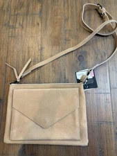 ABLE Leather Crossbody NWT