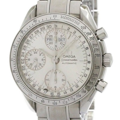 OMEGA Speedmaster Triple Date Steel Automatic Watch 3523.30 Polished BF586555