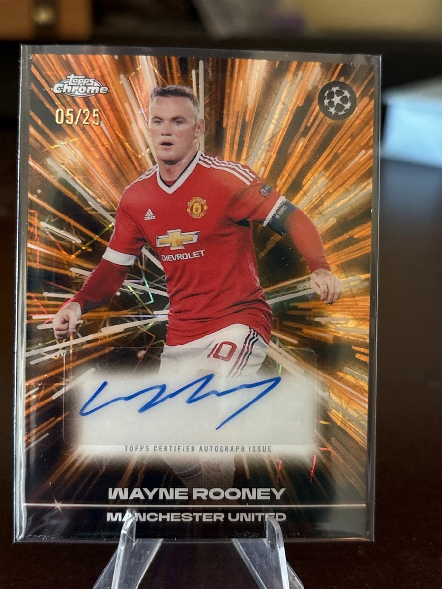 wayne rooney autograph products for sale | eBay
