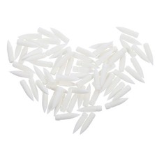 70Pcs Reusable Brush Tip Marker Nibs for Acrylic Paint Pens Fiber Beige