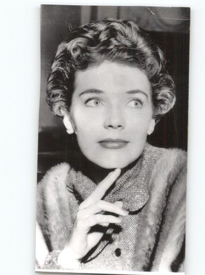 HOLLYWOOD Actress & Singer POLLY BERGEN Portrait VINTAGE 1955 Press Photo