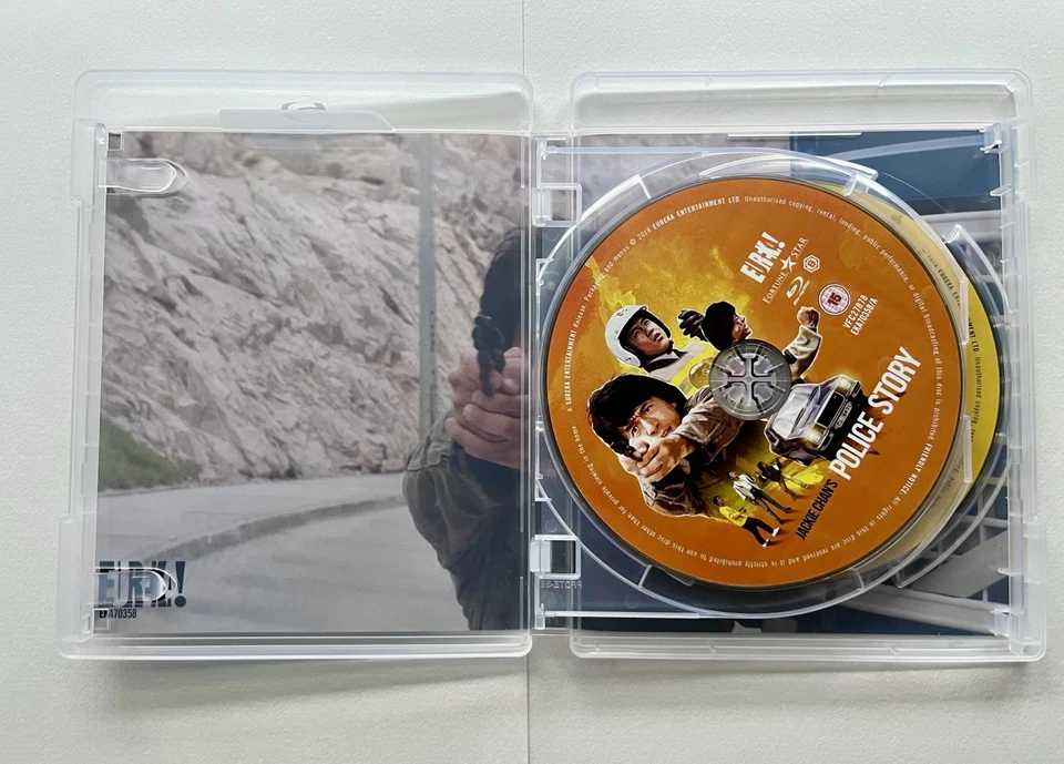 Jackie Chan’s Police Story & Police Story 2 Blu-Ray, 2-Disc Set, Eureka - Image 3 of 4