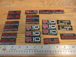 Vintage Lot of 21 NOS 1988 1993 Chevy S10 Emblems