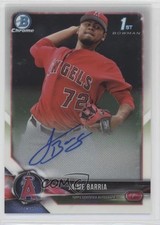 2018 Bowman Chrome Prospect Auto Jaime Barria #CPA-JB Auto 0c6