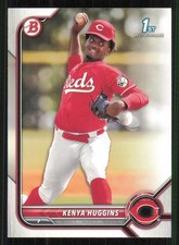 2022 Bowman Draft #BD140 Kenya Huggins