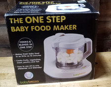 Baby Brezza BRZ9043 White One Step Food Maker Steam  Blender Processor