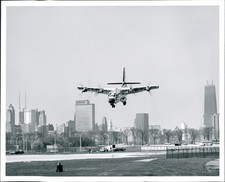 1960 Mcdonnell Douglas Downtown Airport Meigs Field 8X10 Historic Vintage Photo