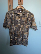 Vintage Local Motional Aloha Shirt: Mens Hawaiian Shirt Size M