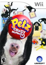 Petz Crazy Monkeyz For Wii Very Good 7E