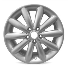 New Wheel For 2014-2022 Mini Cooper 17 Inch Painted Silver Alloy Rim New Wheel For 2014-2022 Mini Cooper 17 Inch Painted Silver Alloy Rim