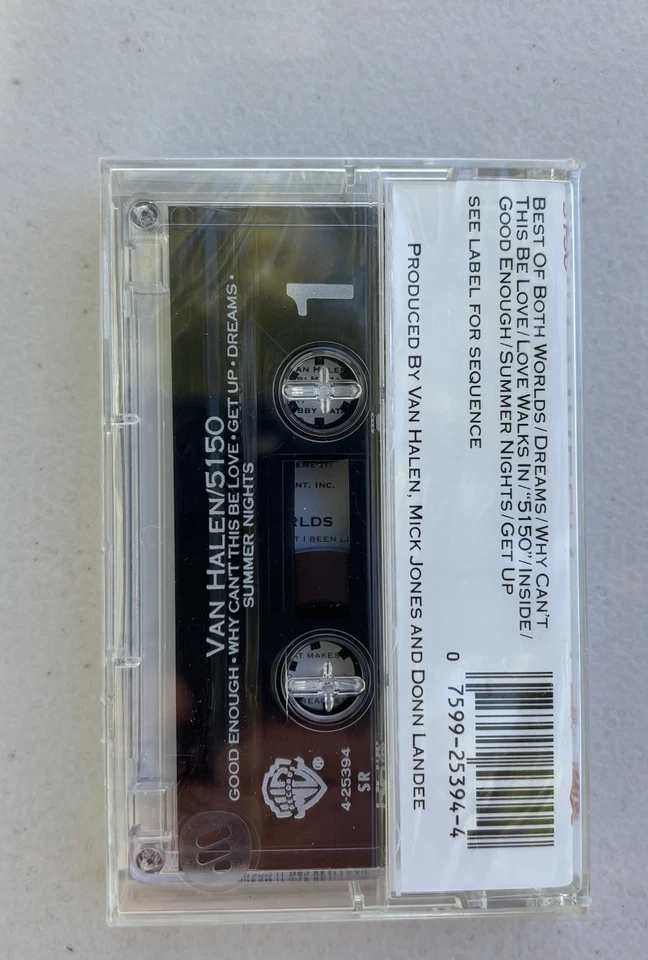 Van Halen 5150 New Sealed Cassette 1986 Warner Bros - Image 2 of 3