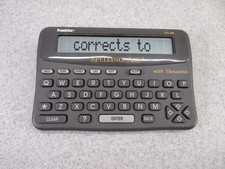 Franklin Spelling Ace with Thesaurus SA-98 Electronic Spelling Aid Tested 1994