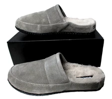 Sorel Falcon Ridge II Scuff Slippers Gray Slip On Indoor Shoes  Mens Sz 10
