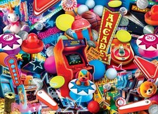 Flashbacks: Game On 1000-Piece Jigsaw Puzzle