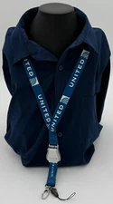 United Airlines Seat Belt Lanyard Boeing Airbus HIGH QUALITY