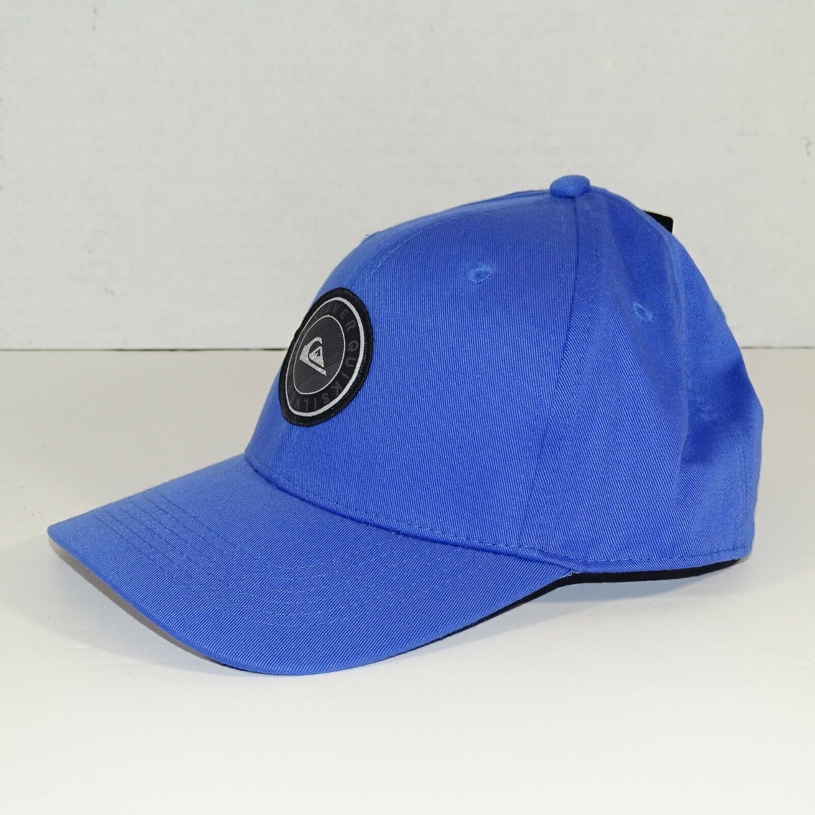 Quicksilver Decades Plus Youth Snapback Ball Cap Blue One Size Adjustable