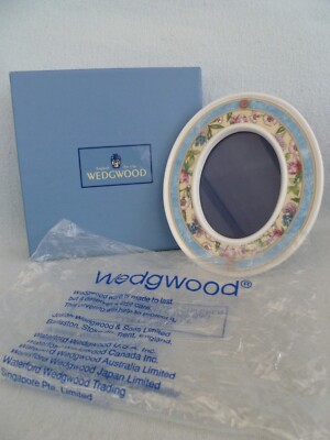 Wedgwood Sarah Muster Bone China Bilder-/Fotorahmen im Originalkarton unbenutzt