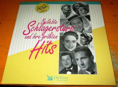 Langspielplatten Box - Beliebte Schlagerstars und ihre größten Hits -  Die 50er