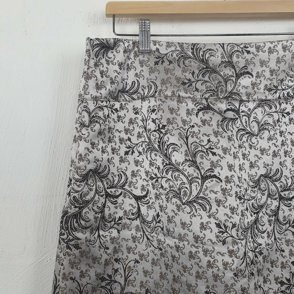 Falda COLORADO para mujer plateada/beige talla 14 Foto 2 de 4