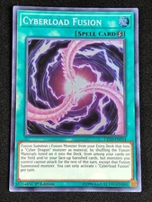 YUGIOH CYBERLOAD FUSION LED3-EN014 1ST SUPER NM