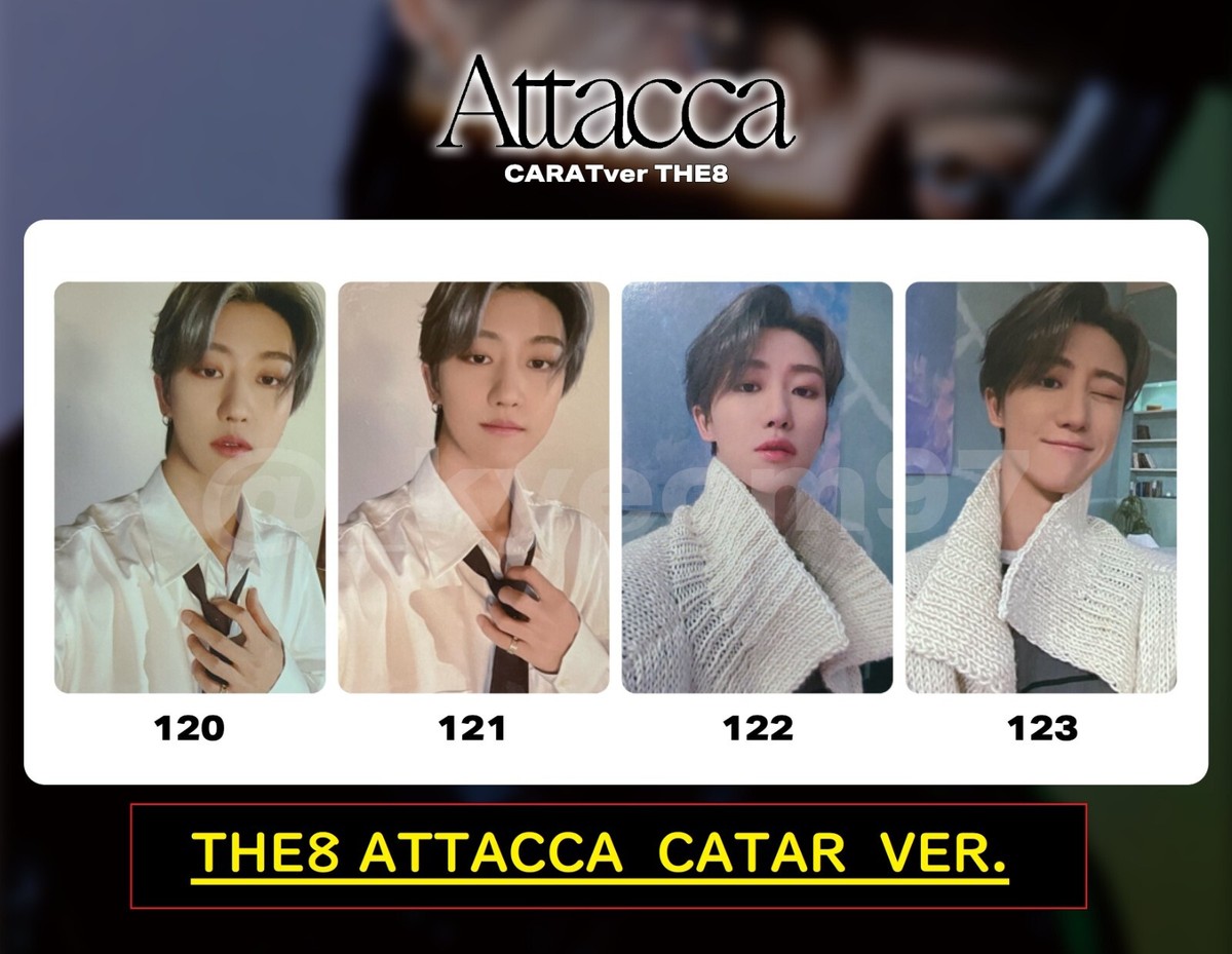 seventeen ミンハウthe 8 carat zone THE8 SEVENTEEN Attacca CARAT ver. Official Photo card SVT