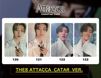 The8 SEVENTEEN Attacca サイン SEVENTEEN [Attacca] All Member Autographed Signed ALBUM SVT