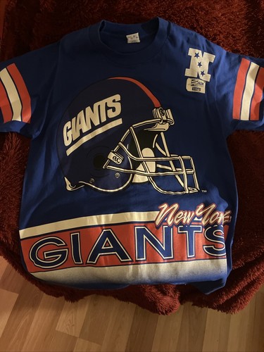 NWT Vintage 90s New York Giants NFL Salem Sportswear 1994. Size Large