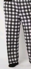 Sz XL NEW Men's Fleece Plaid Print Sleep Pants FAST SHIPPING Brand New