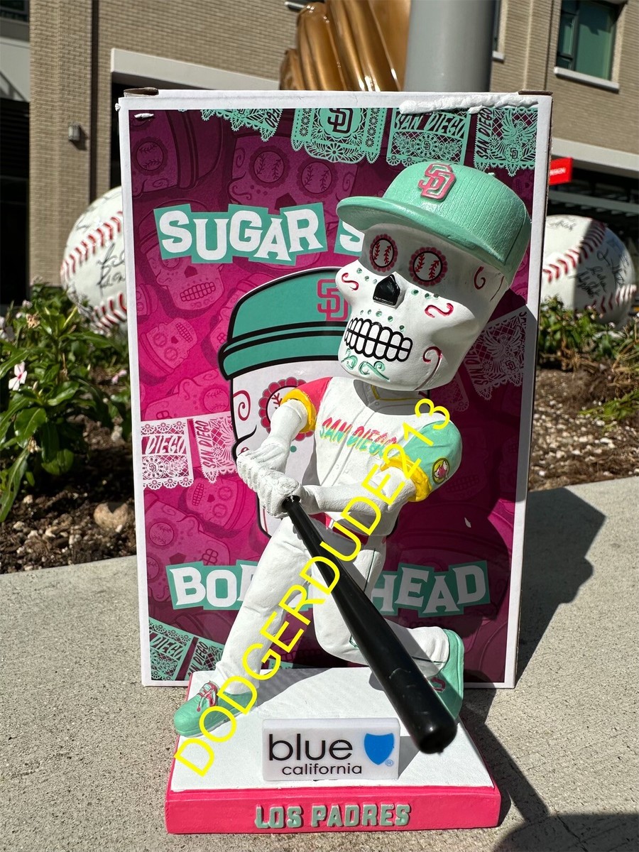 💀San Diego Padres Sugar Skull Dia de los Muertos Bobblehead