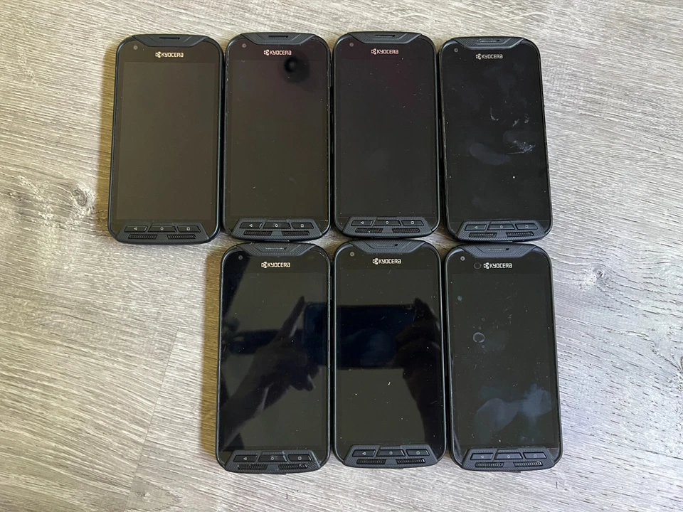 Lote de 7 teléfonos resistentes Kyocera DuraForce Pro E6820 AT&T 32 GB COMO ESTÁN Foto 2 de 4