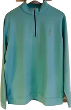 PETER MILLAR  THE PLAYERS CHAMPIONSHIP TPC SAWGRASS TEAL PULLOVER PGA TOUR NEW