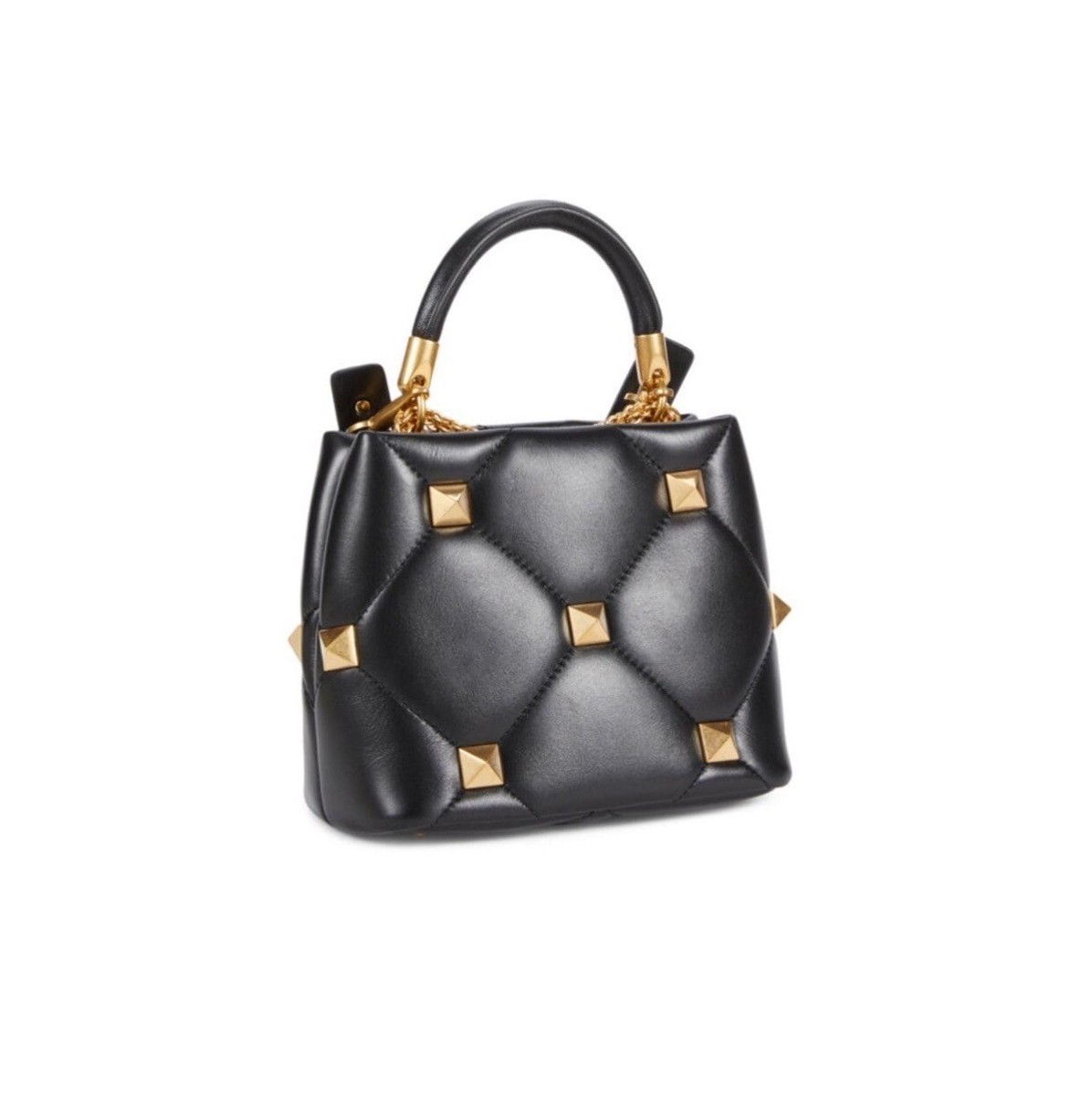 関送込【VALENTINO】Roman Stud レザー ショルダーバッグ 2way Valentino Garavani Roman Stud Leather Shoulder Bag | Saks