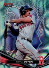 2022 Bowman's Best #30 Rafael Devers Aqua Lava Blue/199 Boston Red Sox