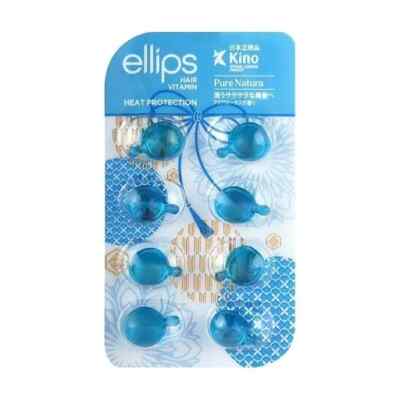 Ellips Hair Vitamin Heat Protection Lotus Power Camellia Oil 8 x 1 ml