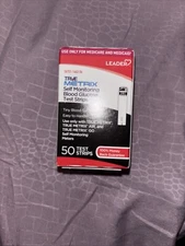 True Metrix Blood Glucose Test Strips 50 Ex 7/18/2025