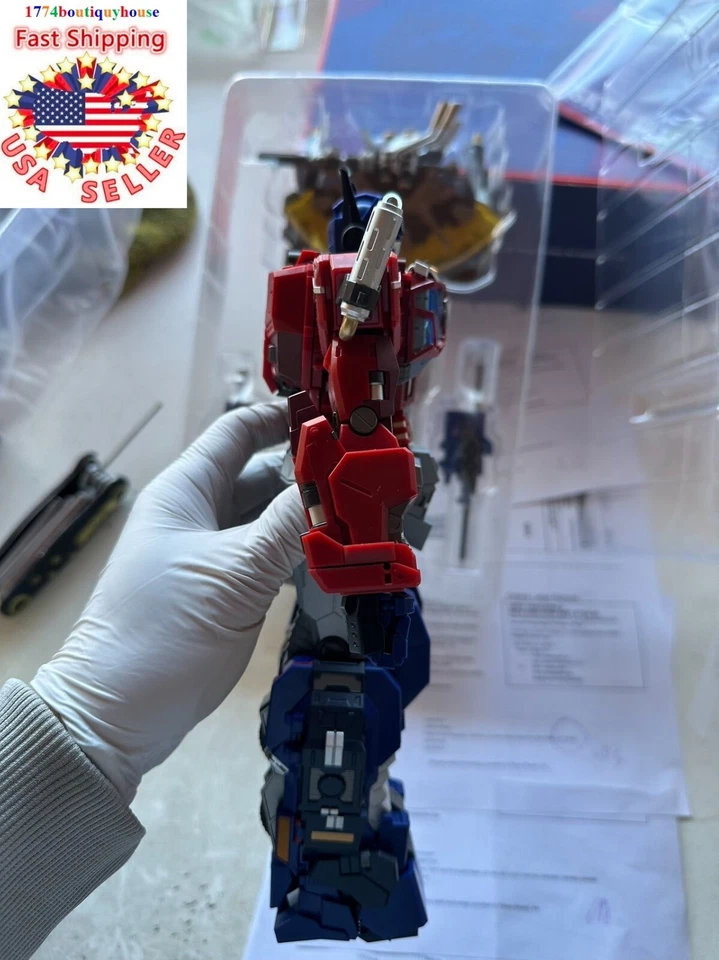 NEW BOX Wonderful-Trans WT02 Sky Atlas Op timus Prime TRANSFORMER ALLOY 9.8" USA - Image 3 of 4