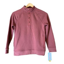 Cat  Jack - Kids M 8/10 Long Sleeve Pullover Sweatshirt Burgandy Size M