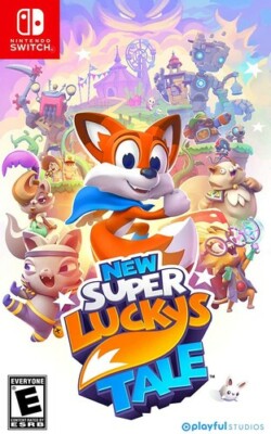 New Super Lucky's Tale - Nintendo Switch COMPLETE w/Case