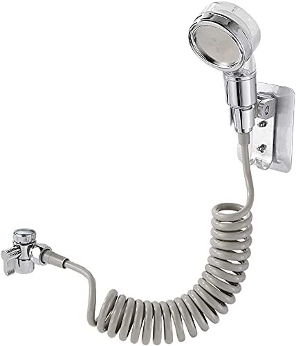 DOCCIA A MANO DOCCETTA PORTATILE PER LAVANDINO TUBO TELESCOPICO  CAMPEGGIO