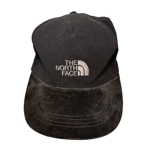 New Supreme The North Face Red Leather 6 Panel Strap Back Hat FW18