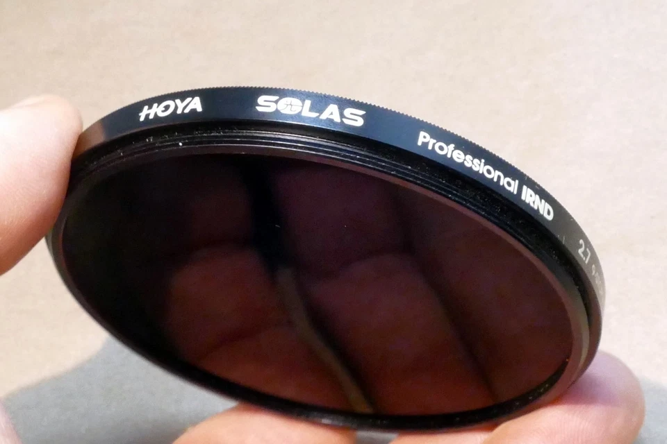 Hoya SOLAS IRND 2.7 77mm Infrared Neutral Density Filter 9-Stop ND X9 - Image 2 of 4