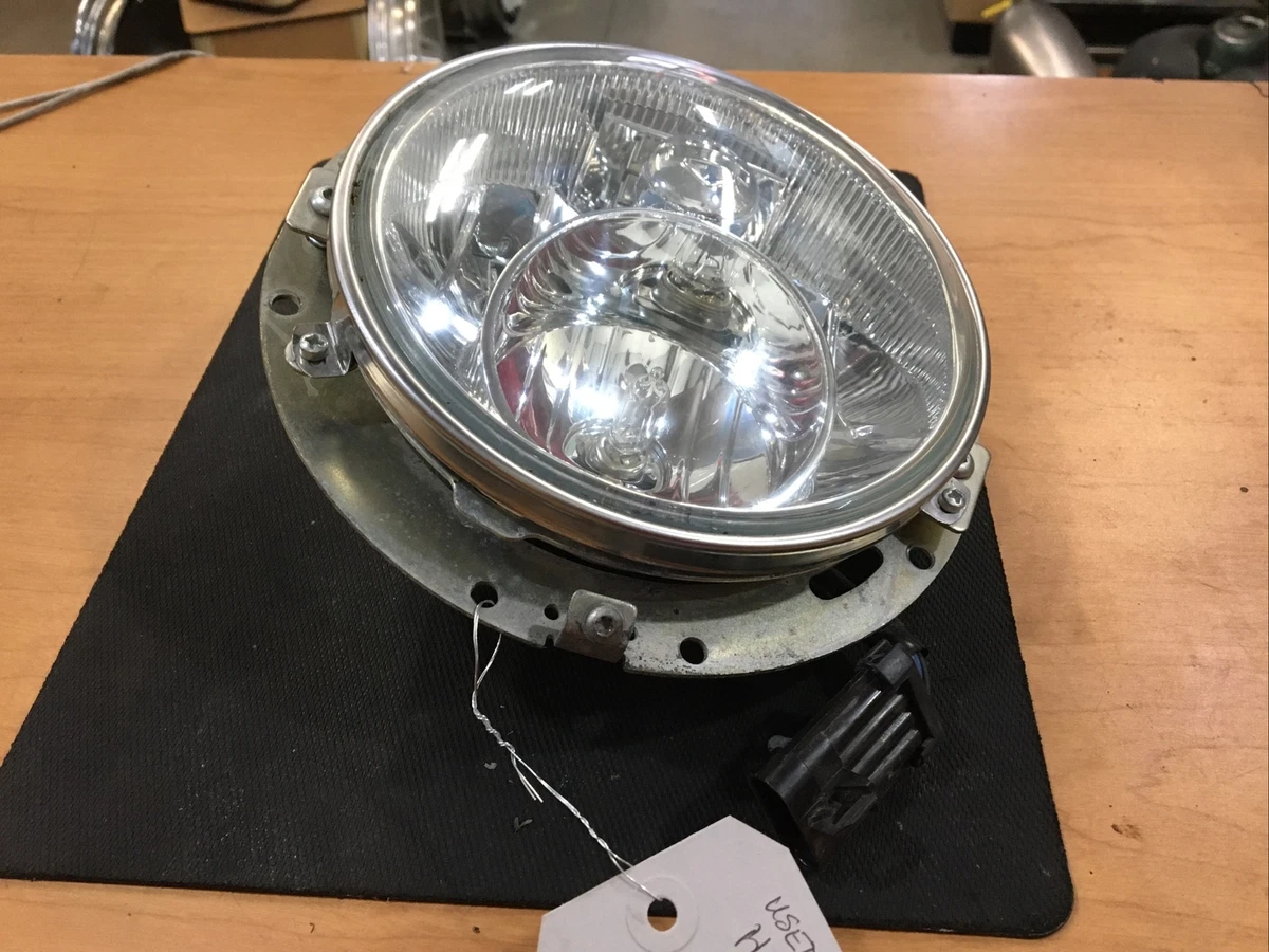Harley Davidson OEM Dual halogen Headlamp with mounting ring 