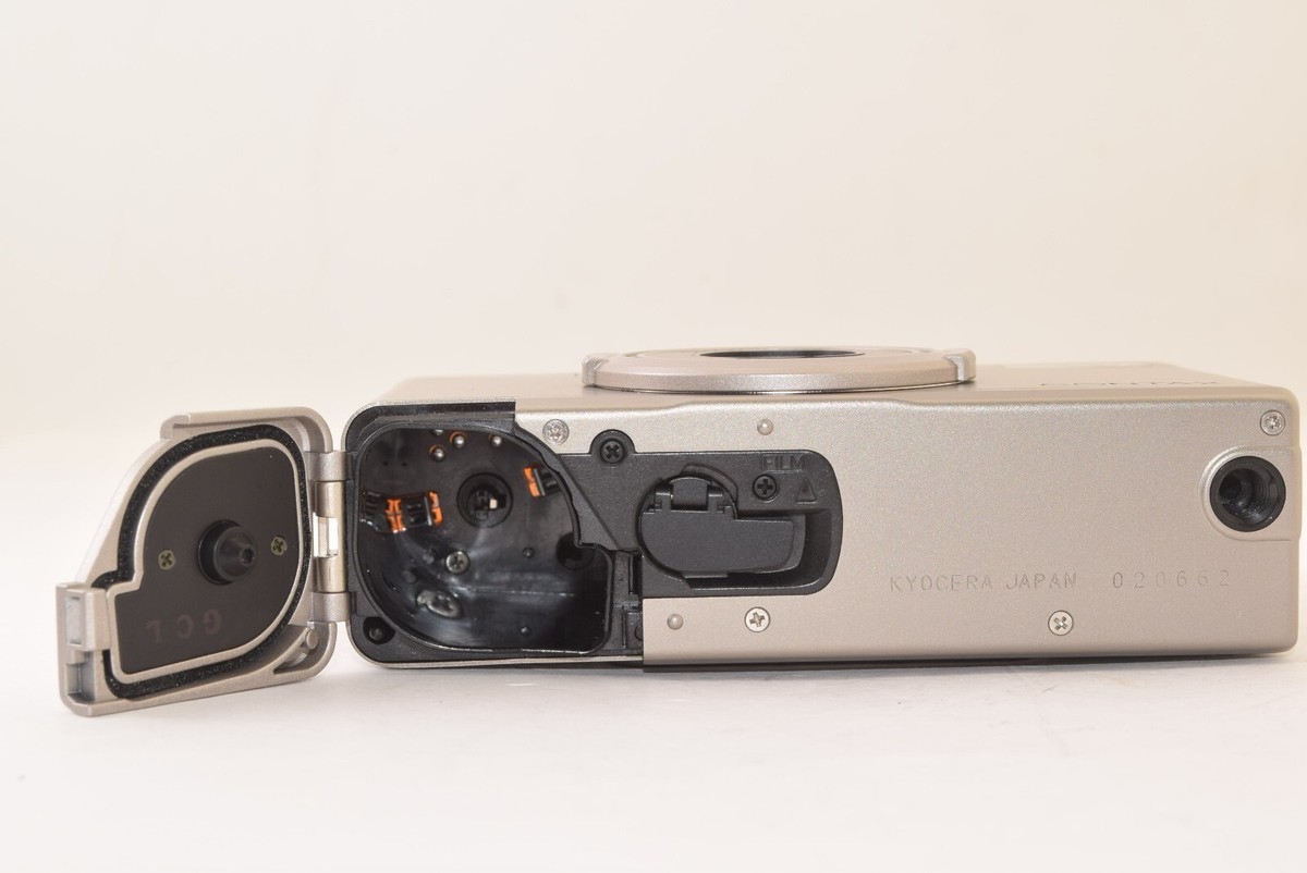 Contax Tix Point & Shoot APS Film Camera Silver from Japan 2502014