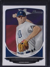 2013 BOWMAN HOMETOWN INTERNATIONAL STATE FLAG JAKE THOMPSON #BP75 TIGERS RANGERS