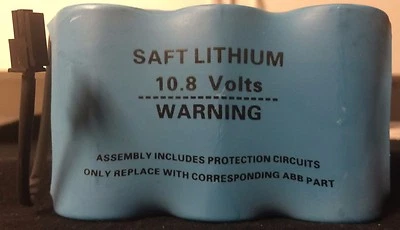 SAFT Brand New ABB Robotics 3HAC16831-1, Li-SOCI2, 10.8V. 17Ah Battery,
