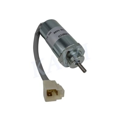 For Hitachi EX55 Excavator Fuel Shutoff Solenoid 12V 897329-5680